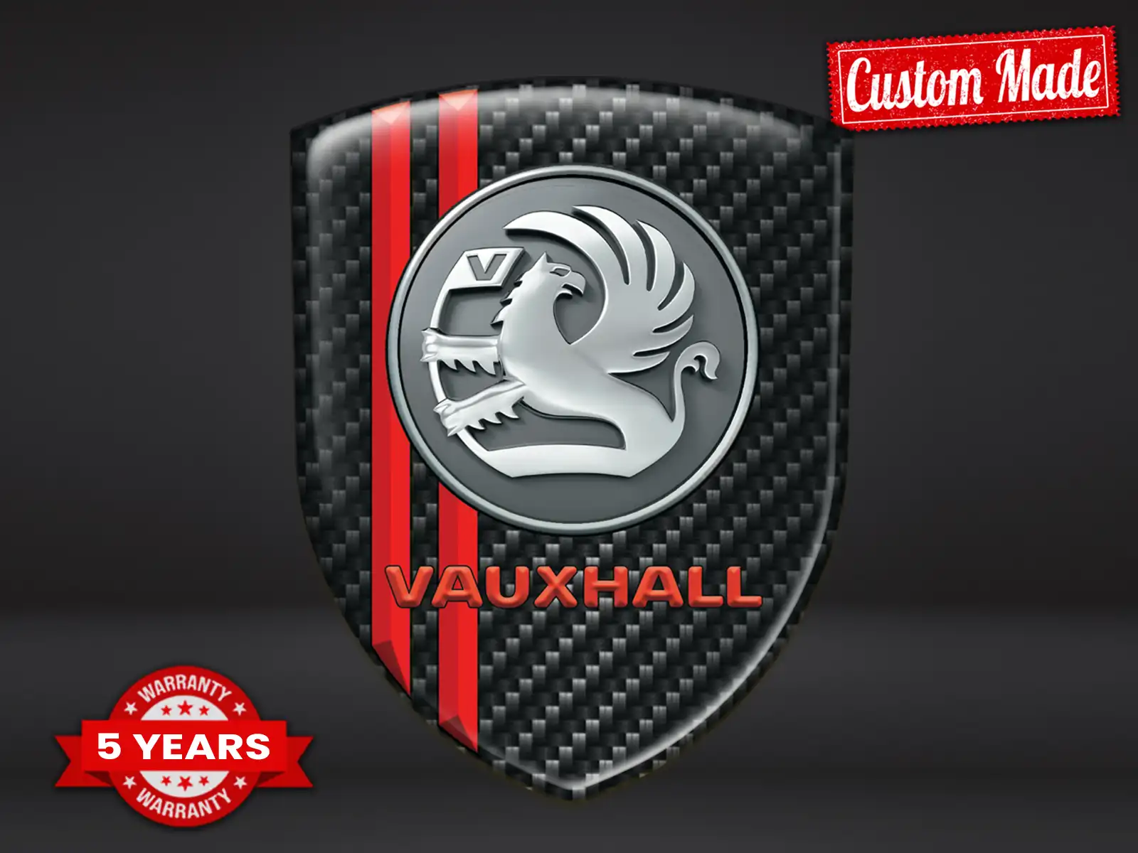 Vauxhall Loghi Silicone Auto Edizione Tuning Alta Qualità